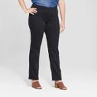 Target Women's Plus Size Straight Leg Jeans - Universal Thread Black