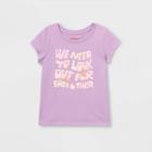 Toddler Girls' Look Out For Each Other Short Sleeve T-shirt - Cat & Jack Purple