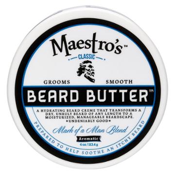 Maestro's Classic Beard Butter Mark Of A Man Blend