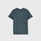 Men's Big & Tall Standard Fit Short Sleeve Crew Neck T-shirt - Goodfellow & Co Green