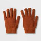 Women's Gloves - Wild Fable Orange One Size, Women's