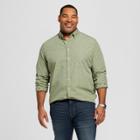 Men's Tall Standard Fit Long Sleeve Northrop Button-down Shirt - Goodfellow & Co Pioneer