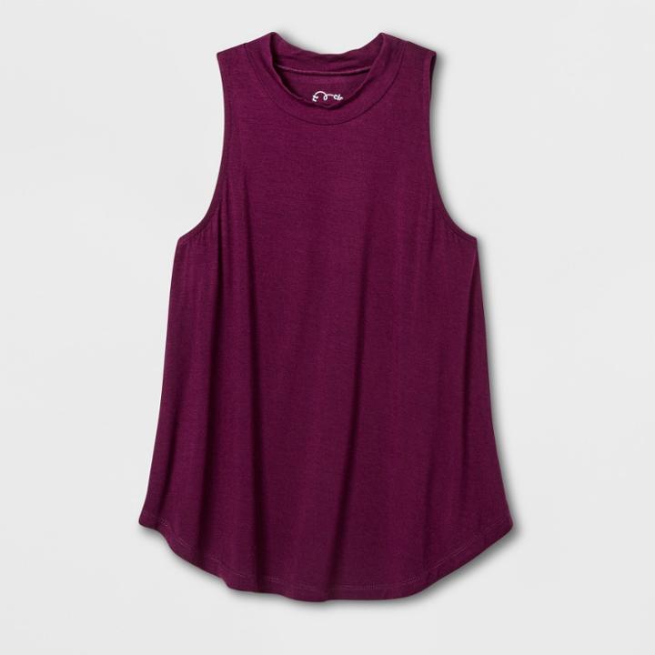 Girls' High Neck Tank Top - Art Class Purple