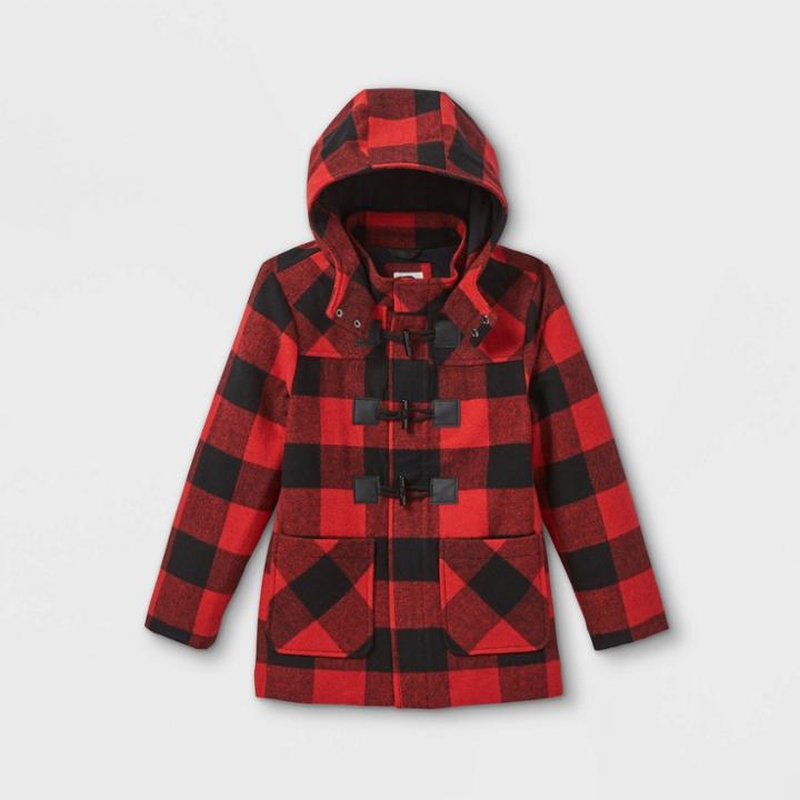 Boys' Duffel Jacket - Cat & Jack Red