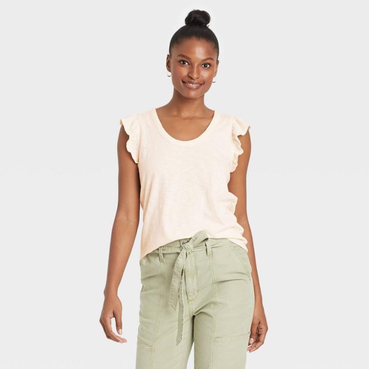 Women's Tank Top - Universal Thread Cream