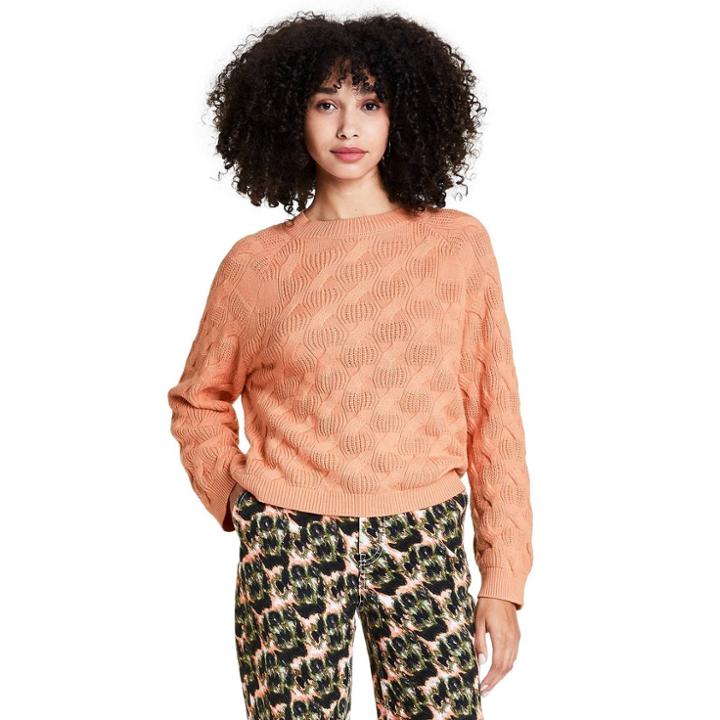 Women's Crewneck Pullover Sweater - Rachel Comey X Target Peach Xxs, Pink