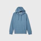 Men's Fleece Pullover Hoodie Sweatshirt - All In Motion Blue Gray