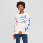 Women's Long Sleeve Angel Baby Graphic T-shirt - Mighty Fine (juniors')