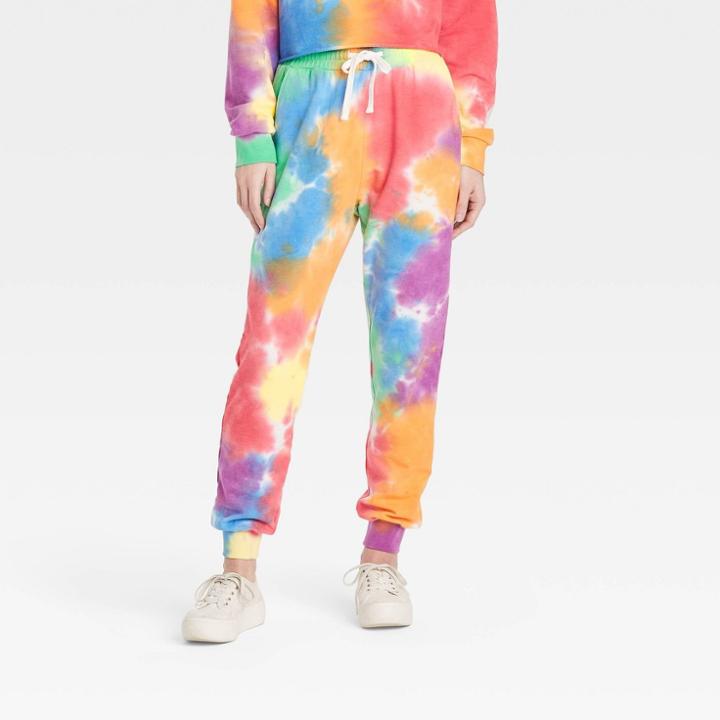 Ev Lgbt Pride Pride Gender Inclusive Adult Rainbow Jogger Pants -