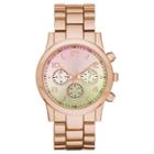 Women's Bracelet Watch With Colored Ombre Dial - Rose Gold - Xhilaration