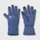 Women's Jersey Mesh Gloves - All In Motion Heather Blue