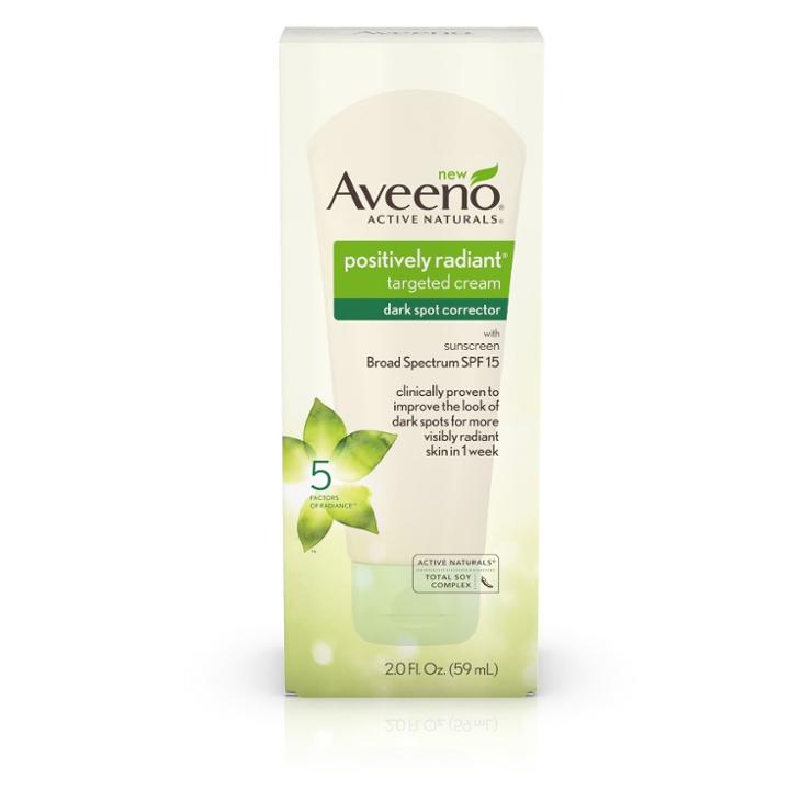 Aveeno Positively Radiant Dark Spot Corrector Cream With Total Soy Complex