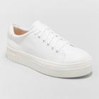 Women's Belicia Lace Up Sneakers - Universal Thread White