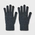 Men's Classic Knit Touch Gloves - Goodfellow & Co Charcoal Gray