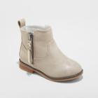 Toddler Girls' Valley Zipper Ankle Fashion Boots - Cat & Jack Gray