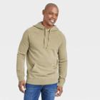 Men's French Terry Fleece Hoodie - Goodfellow & Co Dark Green