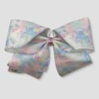 Girls' Nickelodeon Jojo Siwa Tye Dye Rainbows Bow Hair Clip - Pink/blue,