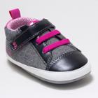 Baby Girls' Surprize By Stride Rite Clara Sneaker Mini Shoes - Black