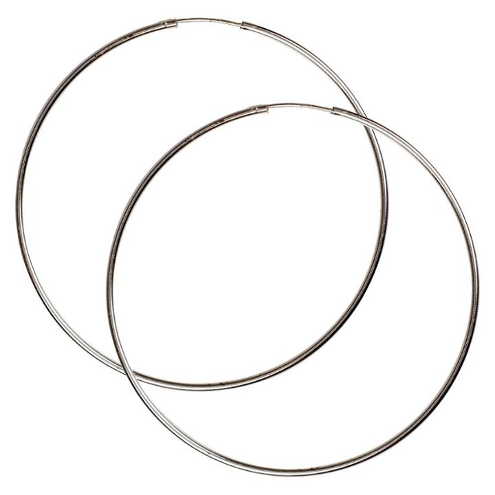 Target Sterling Silver Endless Hoop Earring -