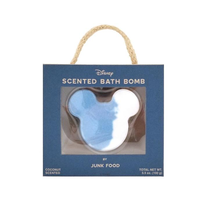 Junk Food X Disney Mickey Mouse Blue Bath Fizzie - Coconut