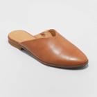 Women's Lana Flats And Slip Ons - Universal Thread Cognac