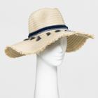 Women's Straw Panama Hat - A New Day Natural