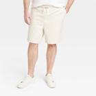 Men's Big & Tall 8 Everday Pull-on Shorts - Goodfellow & Co Cream