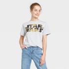 Women's Star Wars Force Logo Episode Four T-shirt - Heather Gray