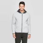 Men's Full Zip Sherpa Fleece Jacket - C9 Champion Concrete Heather/new Charcoal Xl, Men's, Concrete Grey/new Grey