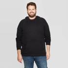 Men's Big & Tall Hooded Sweater - Goodfellow & Co Black