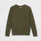 Men's Regular Fit French Terry Crew Neck Sweatshirt - Goodfellow & Co Orchid