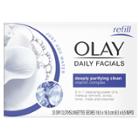 Olay Daily Facial Hydrating Cleansing Cloth With Grapeseed Extract Makeup Remover Facial Cleanser