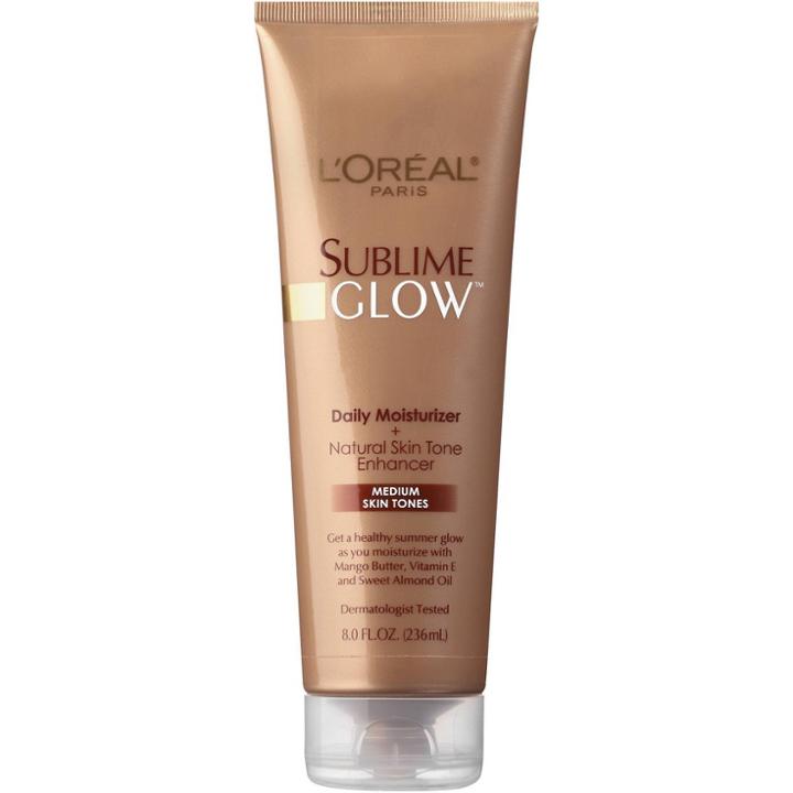 L'oreal Paris Sublime Medium Glow Skin Tanning Oil & Lotion
