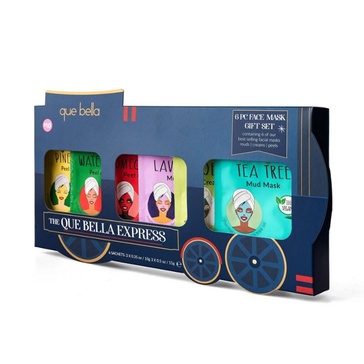 Que Bella Express Core Gift Set - 2.4 Fl Oz/6ct
