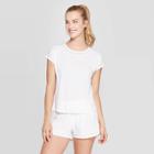Women's Short Sleeve Mesh T-shirt - C9 Champion White
