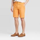 Men's 10.5 Flat Front Shorts - Goodfellow & Co Yellow