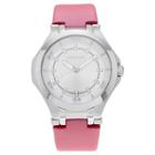 Women's Invicta 21758 Wildflower Quartz 3 Hand Silver Dial Strap Watch - Pink
