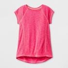 Girls' Novelty Tech T-shirt - C9 Champion Razzle Pink Heather