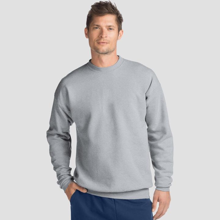 Hanes Men's Ecosmart Fleece Crew Neck Sweatshirt - Light