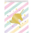 10ct Creative Converting Sparkle Unicorn Treat Bags,