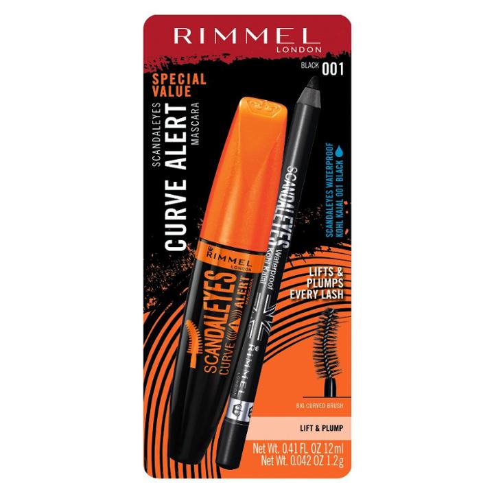Rimmel Scandaleyes Curve Alert Mascara With Waterproof Kohl Kajal