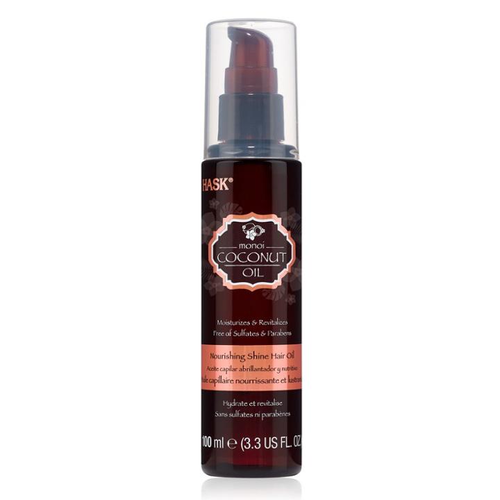 Hask Monoi Coconut Oil Nourishing Shine Hair Oil