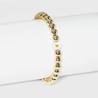 Sugarfix By Baublebar Initial 'b' Stretch Bracelet - Gold