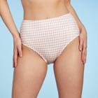 Women's High Waist Medium Coverage Bikini Bottom - Kona Sol Multi Xs,