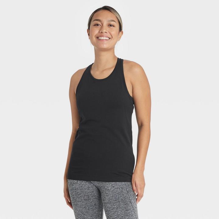 Women's Seamless Core Tank Top - All In Motion Black