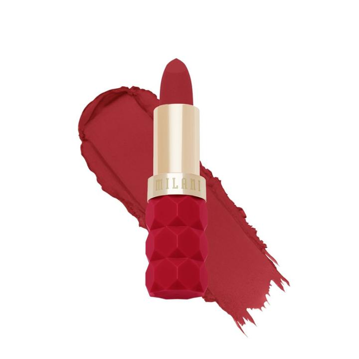 Milani Color Fetish Matte Lip Makeup - The Flora Collection - Poppy 340