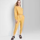 Women's High-rise Sweatpants - Wild Fable Vintage Yellow