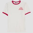 Junk Food Men's Short Sleeve Dad Game Strong T-shirt - Ivory