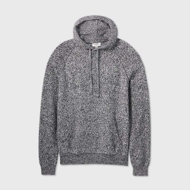 Men's Tall Regular Fit Hooded Sweater - Goodfellow & Co Navy
