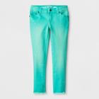 Plus Size Girls' Super Skinny Cropped Jeans - Cat & Jack Green